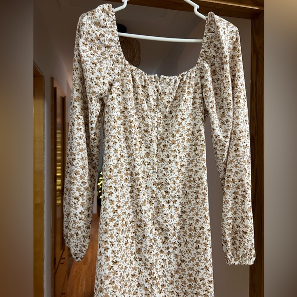 Floral Print Bodycon Dress - Picture 5 of 6